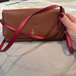 London Fog Brown Crossbody Bag